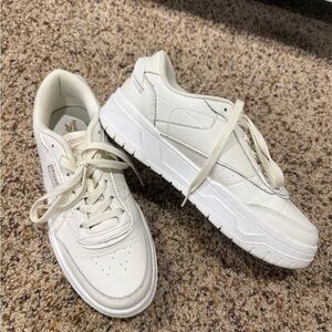 Reebok White Leather Sneakers
